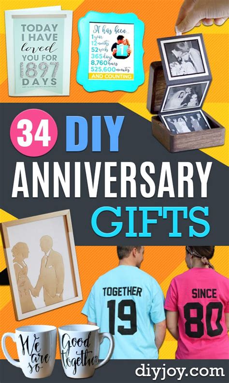 diy ideas for anniversary